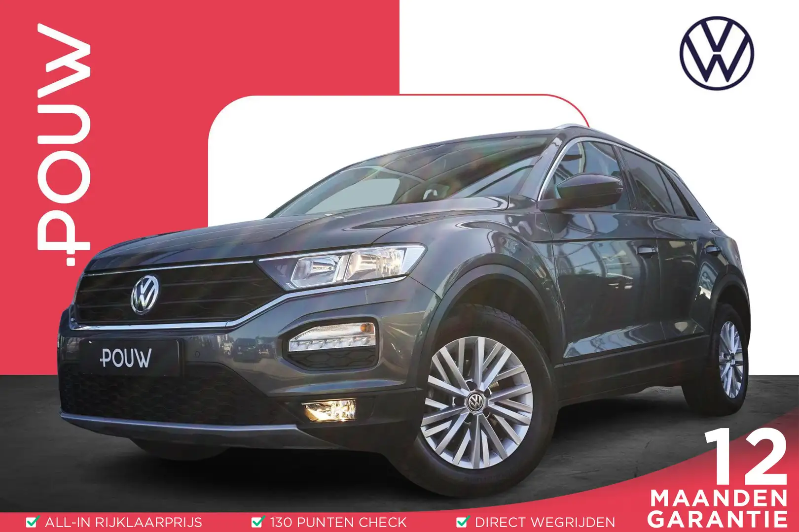 Volkswagen T-Roc 1.5 TSI 150pk Style | Navigatie | Apple Carplay & Gris - 1