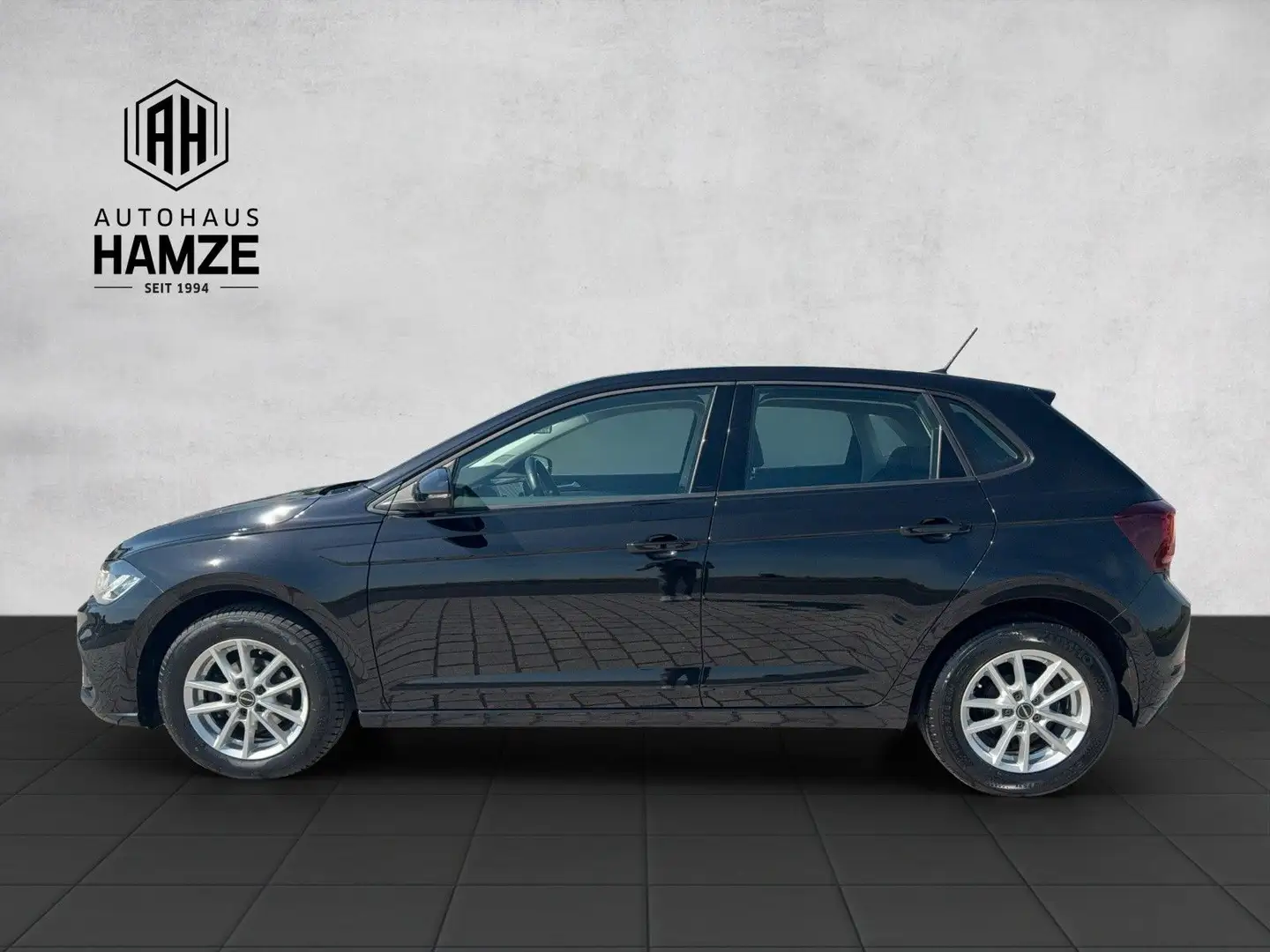 Volkswagen Polo VI Life 70KW|DSG|Modell 2022|Navi|DAB|1Hand Noir - 2