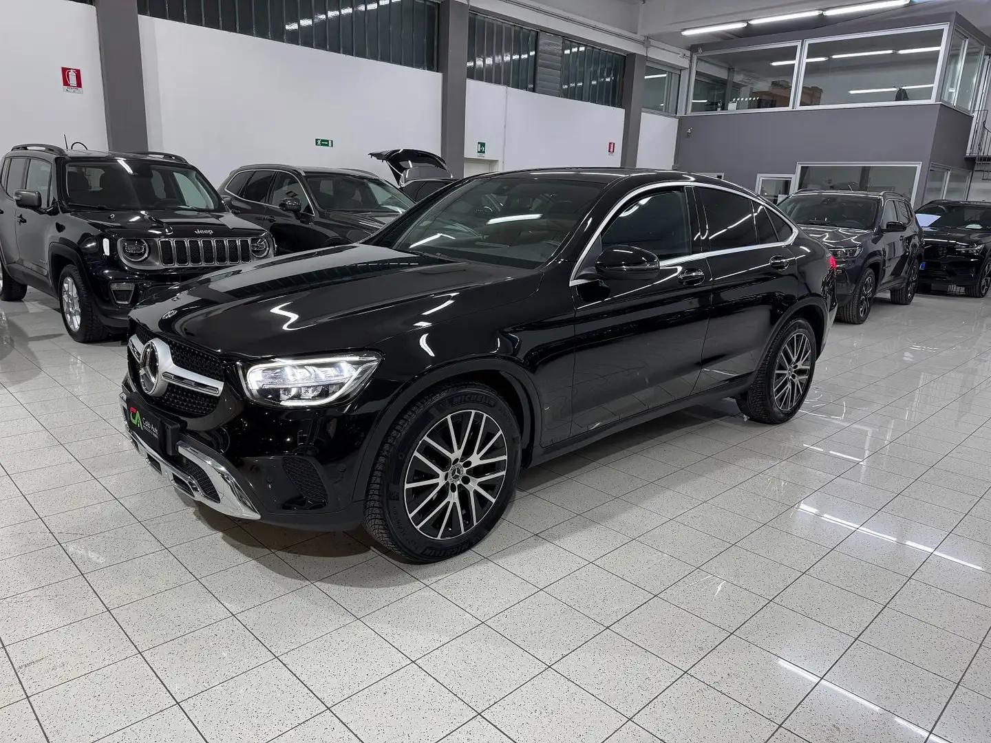 Mercedes-Benz GLC 200 d Coupe 4matic auto PELLE TOTALE CERCHIO 19 BELLA Černá - 1