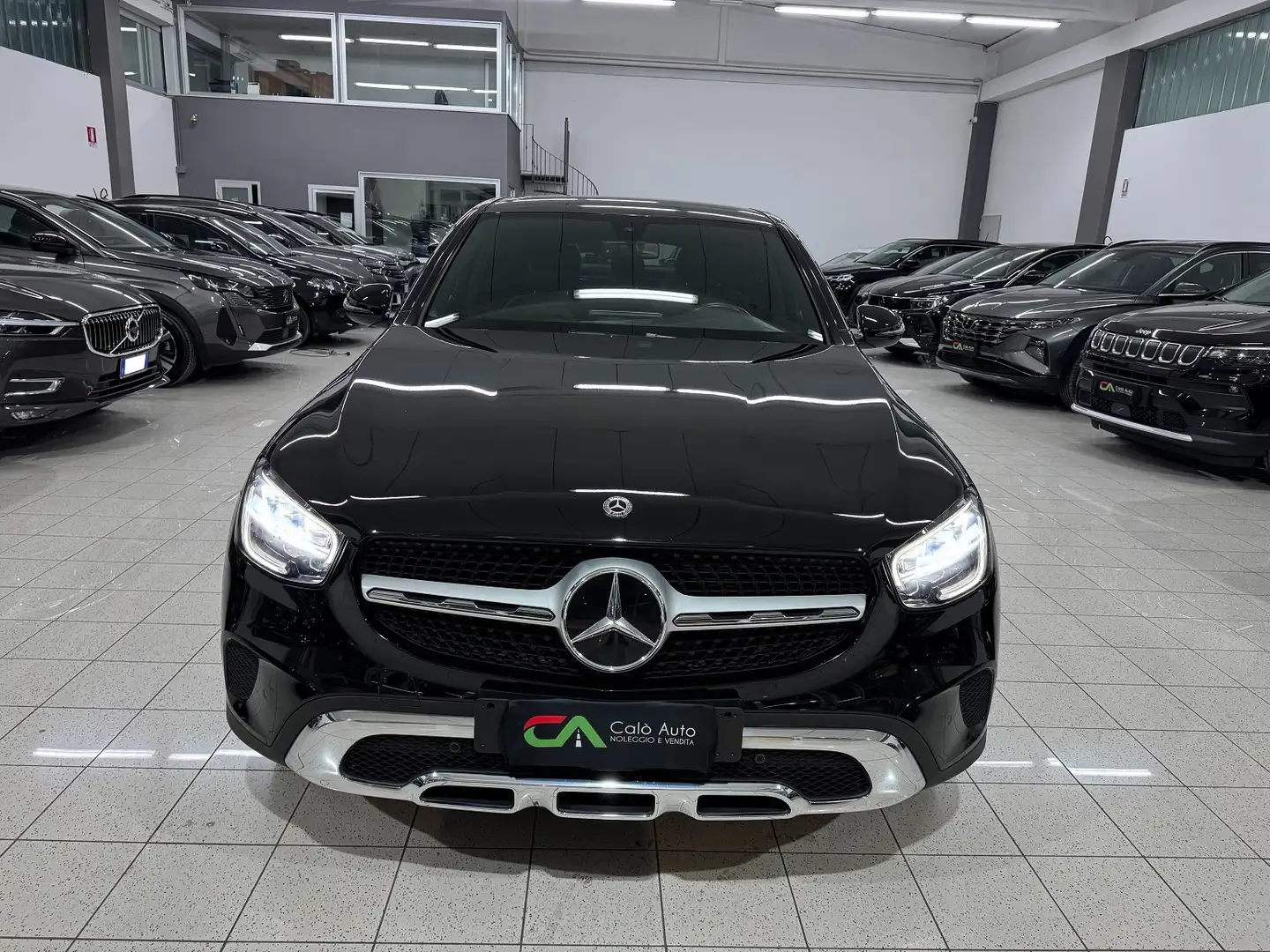 Mercedes-Benz GLC 200 d Coupe 4matic auto PELLE TOTALE CERCHIO 19 BELLA Černá - 2
