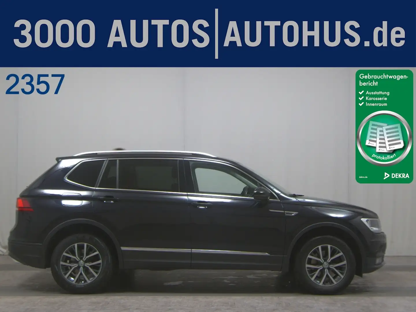 Volkswagen Tiguan Allspace 2.0 TDI Comf 7-Sitze ACC RFK Schwarz - 1