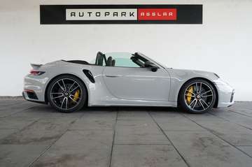 911 Turbo S Cabriolet/Kreide/Clubleder/Lift