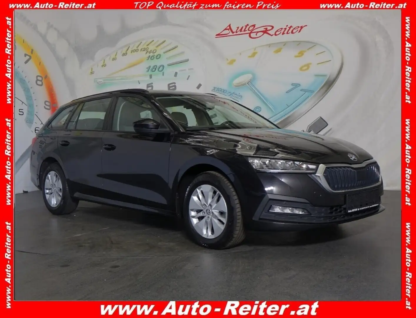 Skoda Octavia Combi 2,0 TDI Ambition DSG *LED, NAVI, PDC* Schwarz - 1