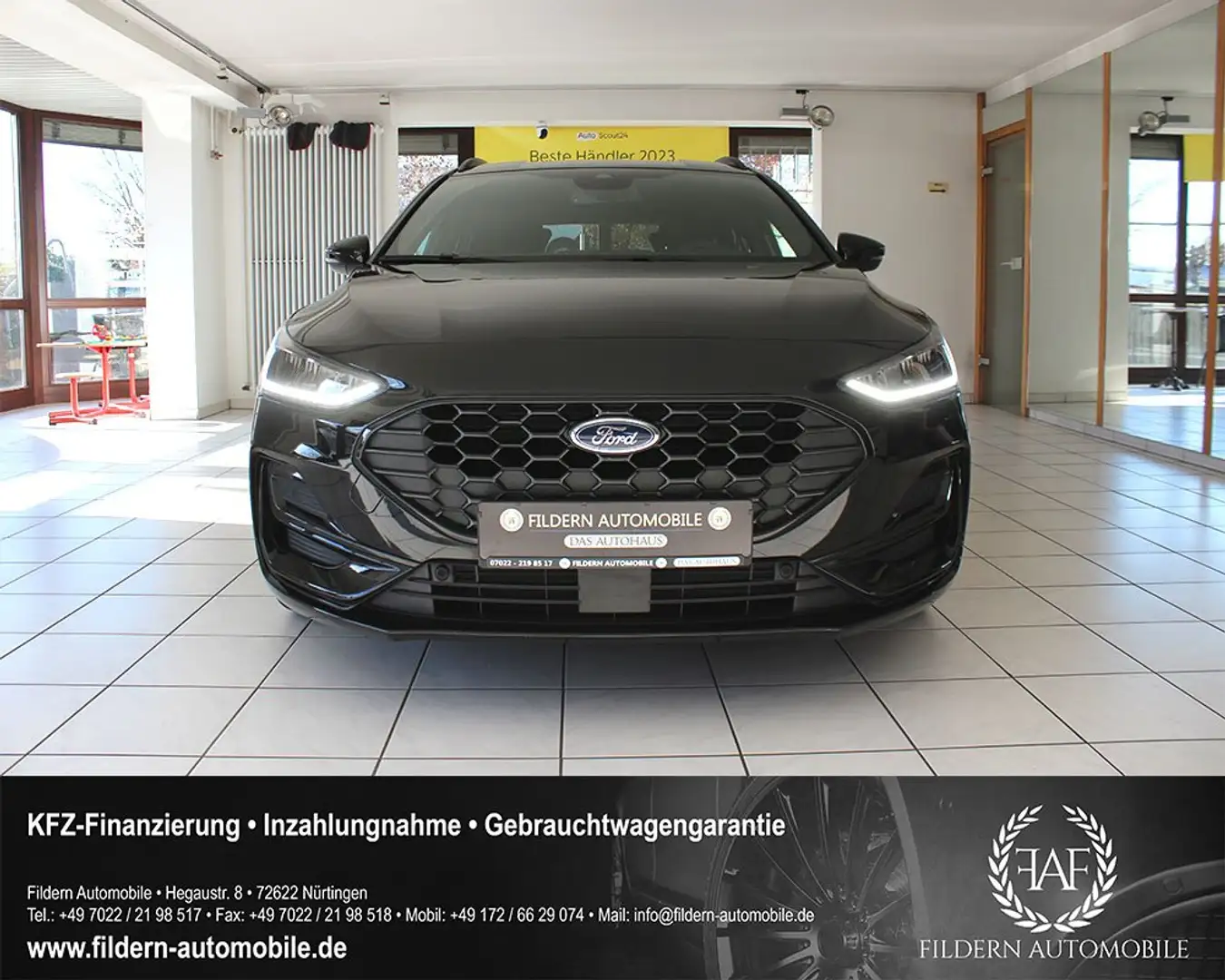 Ford Focus 1.0 EcoBoost Hybrid ST-Line*LED*KAMERA*ACC*BLIND-S Black - 2