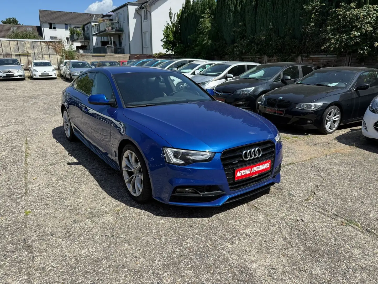 Audi A5 Sportback 2.0 TFSI quatt* S Line*Xen*Navi*EU6 Blau - 2