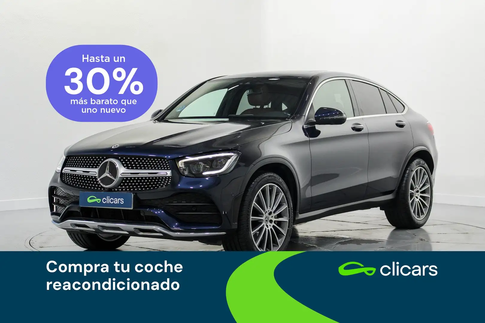 Mercedes-Benz GLC 200 Coupé 4Matic 9G-Tronic Azul - 1