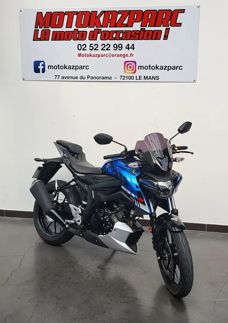 Suzuki GSX-S 125 Bleu - 1