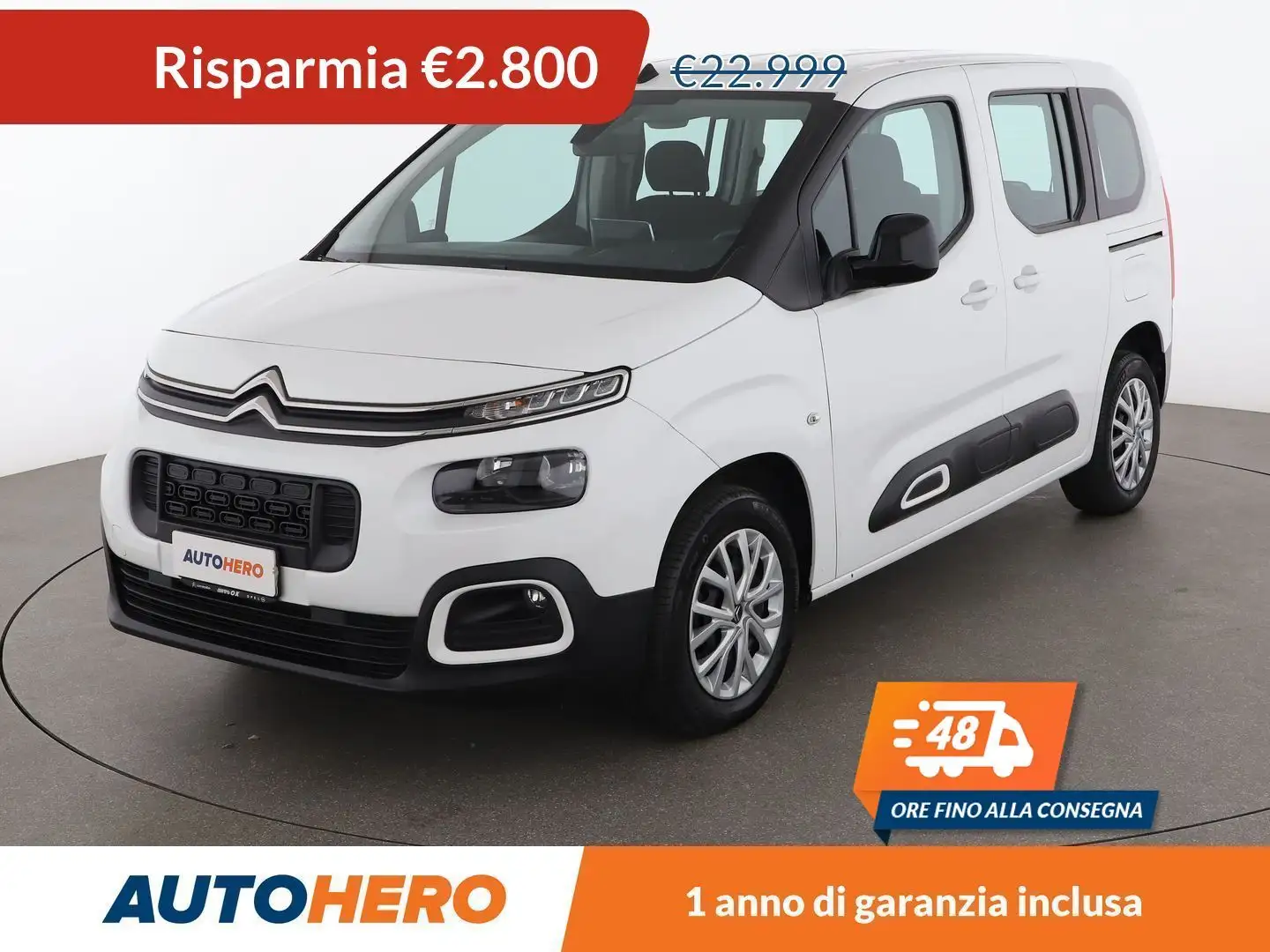Citroen Berlingo 1.2 PureTech Feel M 110 CV Bianco - 1