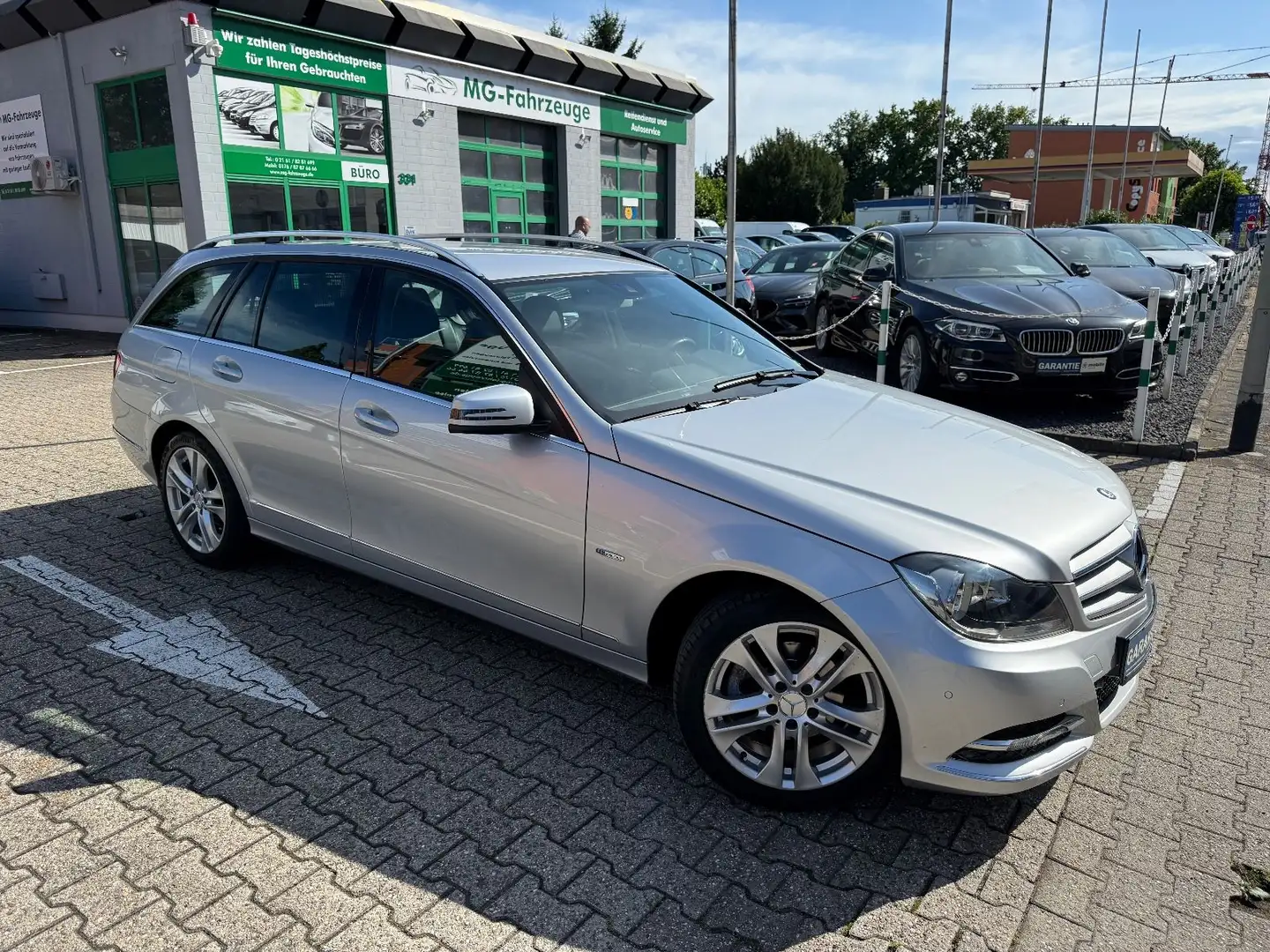 Mercedes-Benz C 180 T AVANTGARDE COMMAND AUTOM. FACELIFT Argent - 2