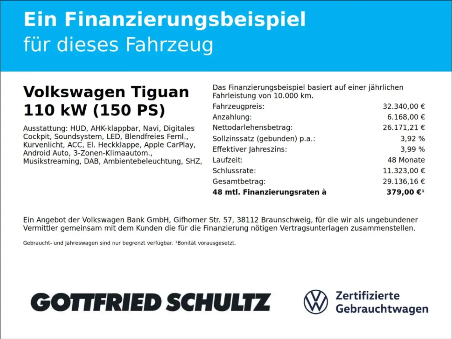 Volkswagen Tiguan URBAN SPORT TDI DSG AHK APP ACC NAVI SITZHZG EPH Schwarz - 2