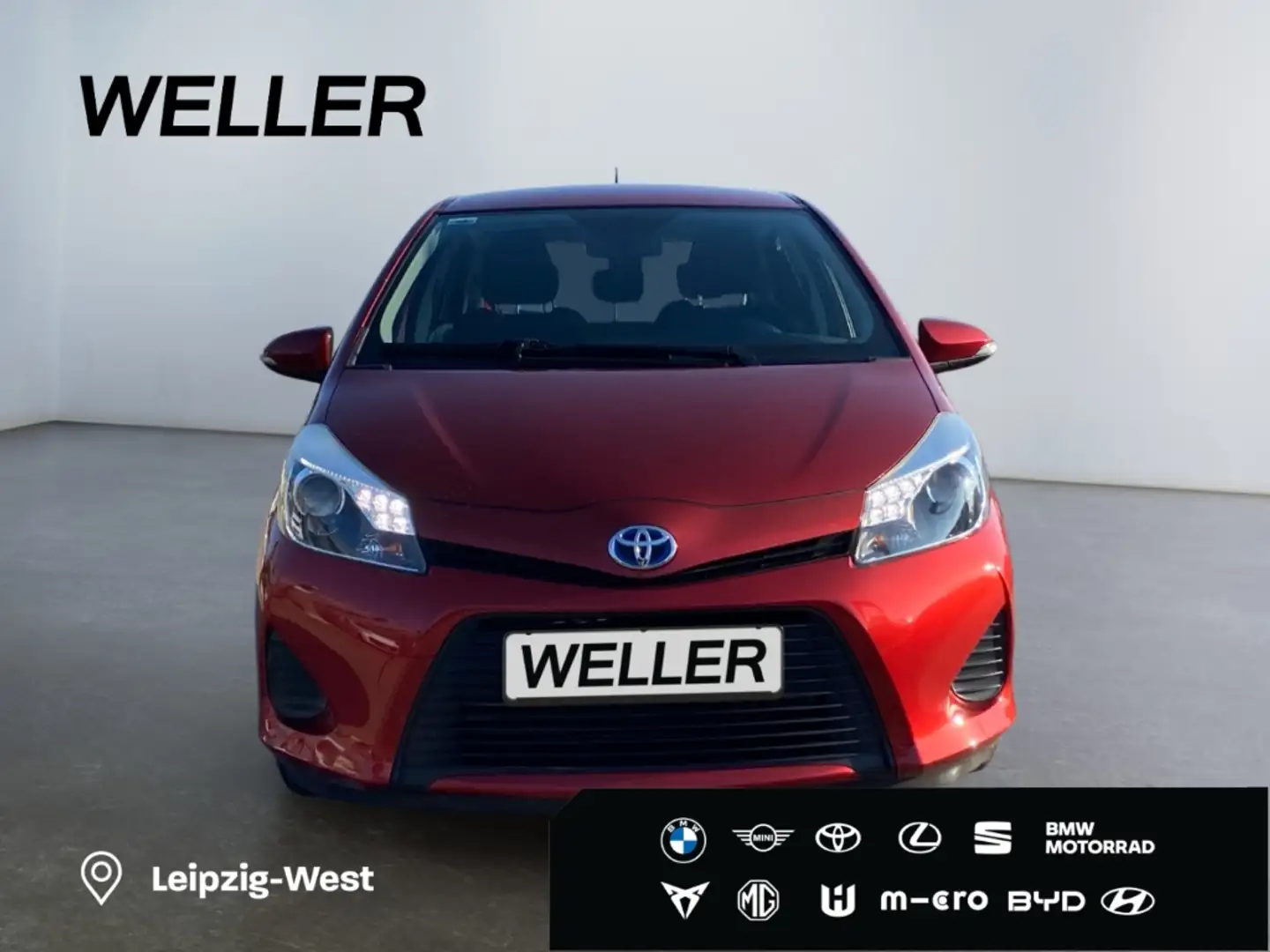 Toyota Yaris Hybrid 1.5 Life *Kamera*Bluetooth*Colorglas* Rouge - 2