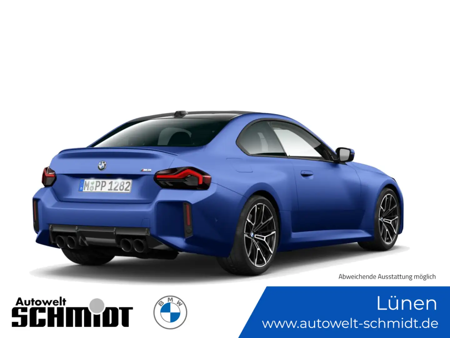 BMW M2 Coupe Sport-Aut. M Carbondach Individual Lack Blau - 2