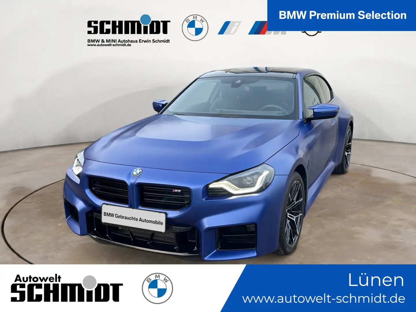 BMW M2 Coupe Sport-Aut. M Carbondach Individual Lack Bleu - 1