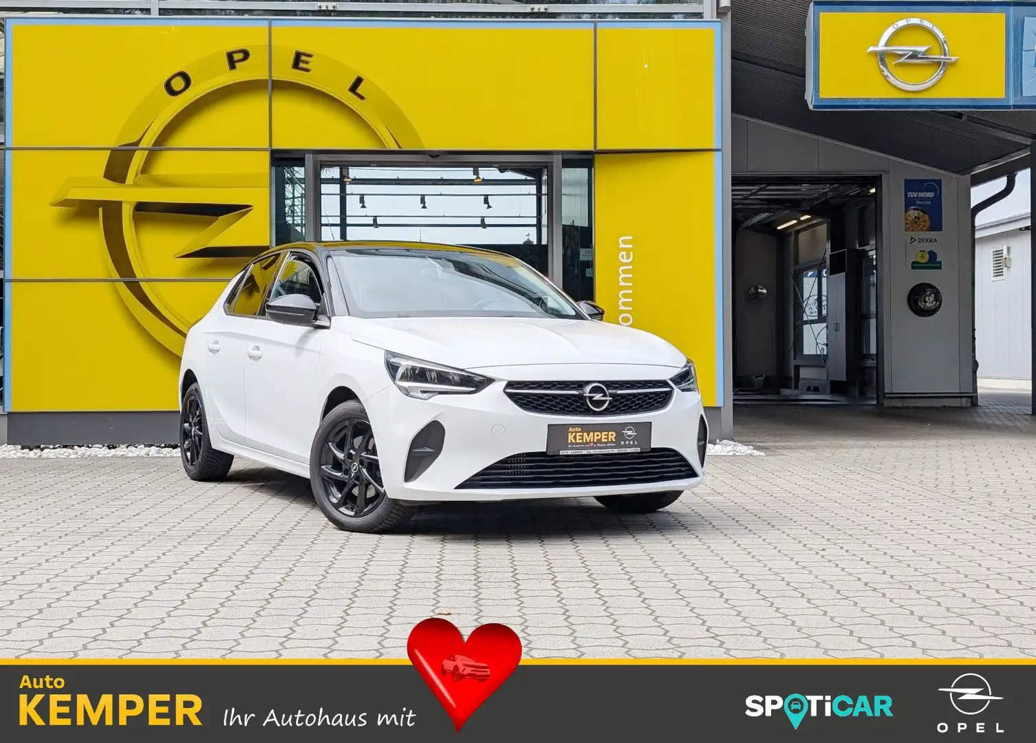 Opel Corsa 1.2 Edition Automatik *LED*SHZ*Tempomat Bianco - 1