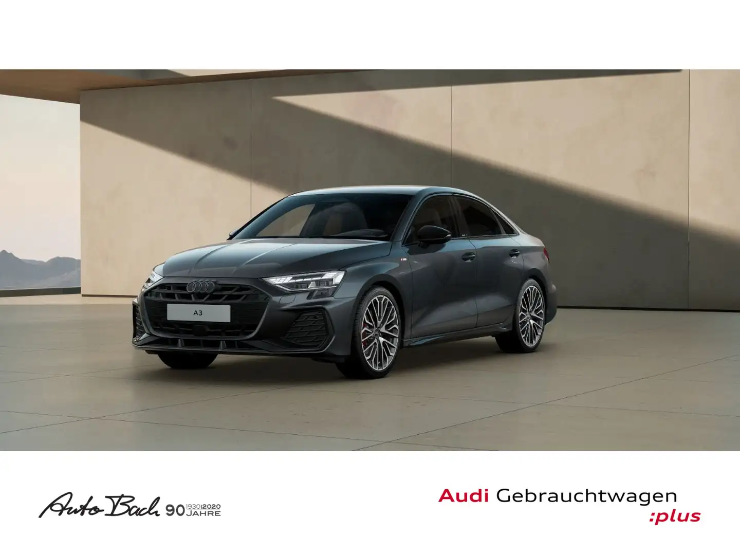 Audi A3 S line 1.5TFSI Stronic Navi LED ACC Grau - 1