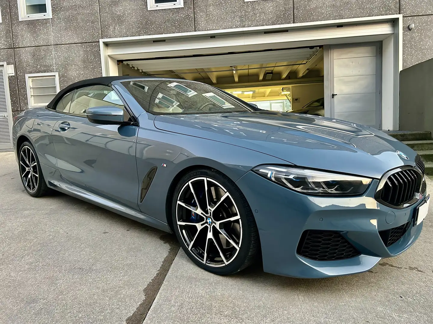 BMW 840 840d Cabrio mhev 48V Xdrive M-SPORT!! Blau - 1