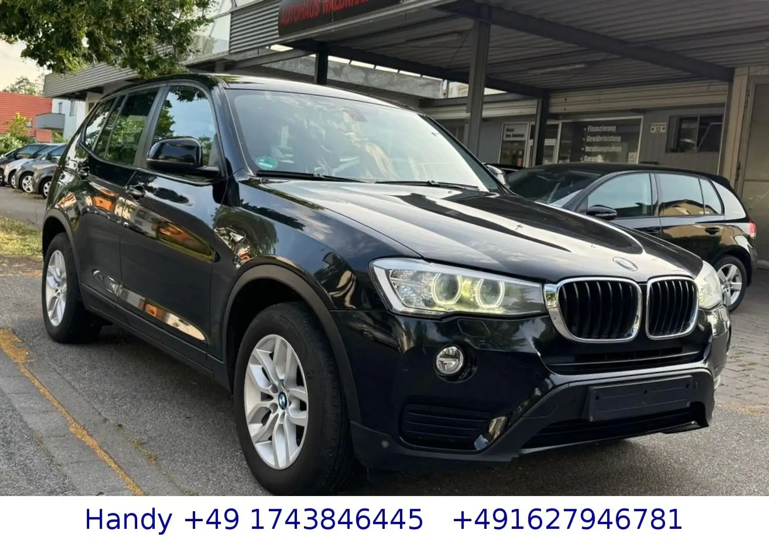 BMW X3 sDrive 18d F25 LCI/XENON/NAVI/SHZ/AHK/S-HEFT Noir - 1