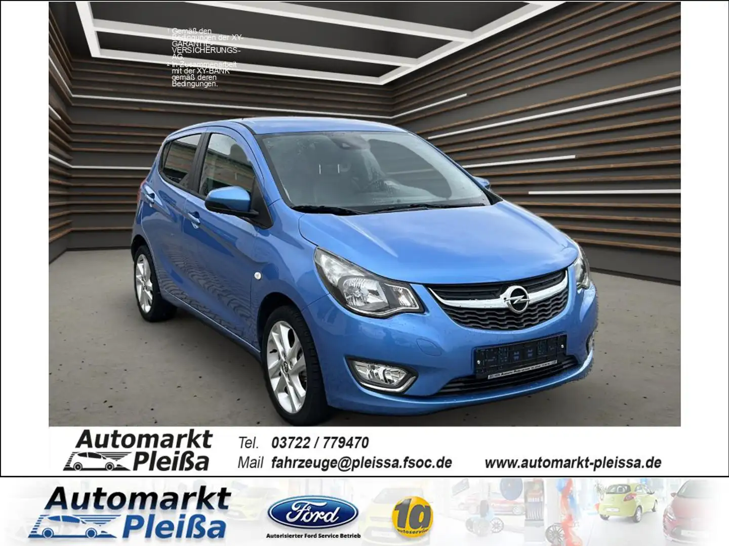 Opel Karl 1.0 Edition Bleu - 1