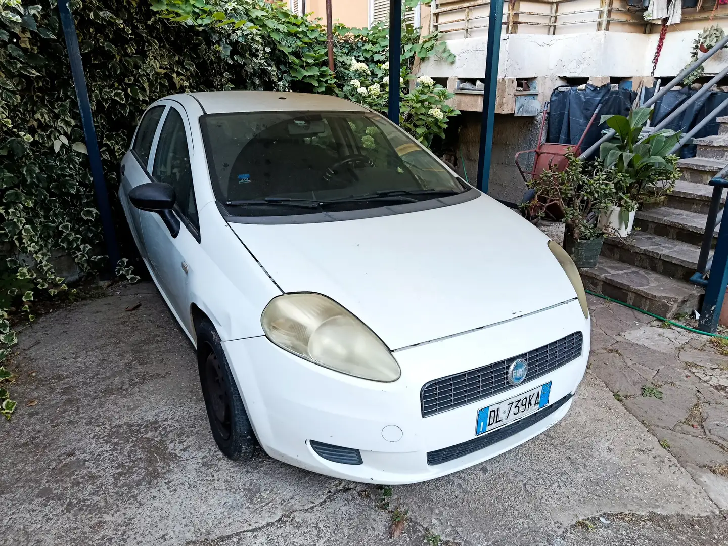 Fiat Grande Punto Grande Punto III 2005 5p 1.4 Active c/clima 77cv Bianco - 1