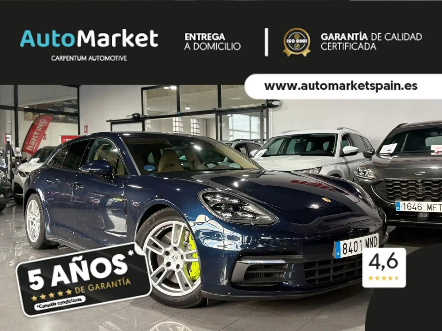 Porsche Panamera 4 e-Hybrid Sport Turismo Azul - 1