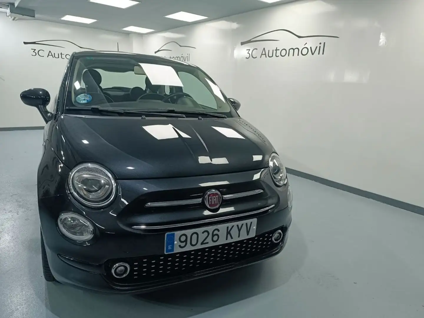 Fiat 500 Lounge 1.2 8v 51KW 69 CV GLP Noir - 2