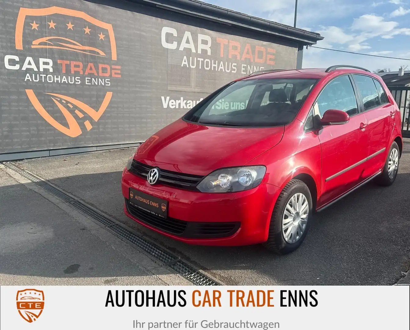 Volkswagen Golf Plus Trendline 1,6 TDI DPF Rot - 1