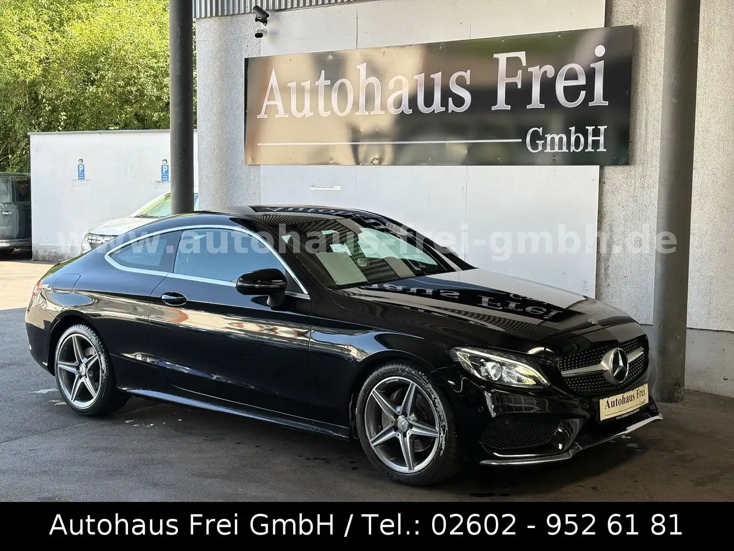 Mercedes-Benz C 180 Coupe*2x AMG*SPORT*LED*KAMERA*LEDER*NAVI* Schwarz - 1
