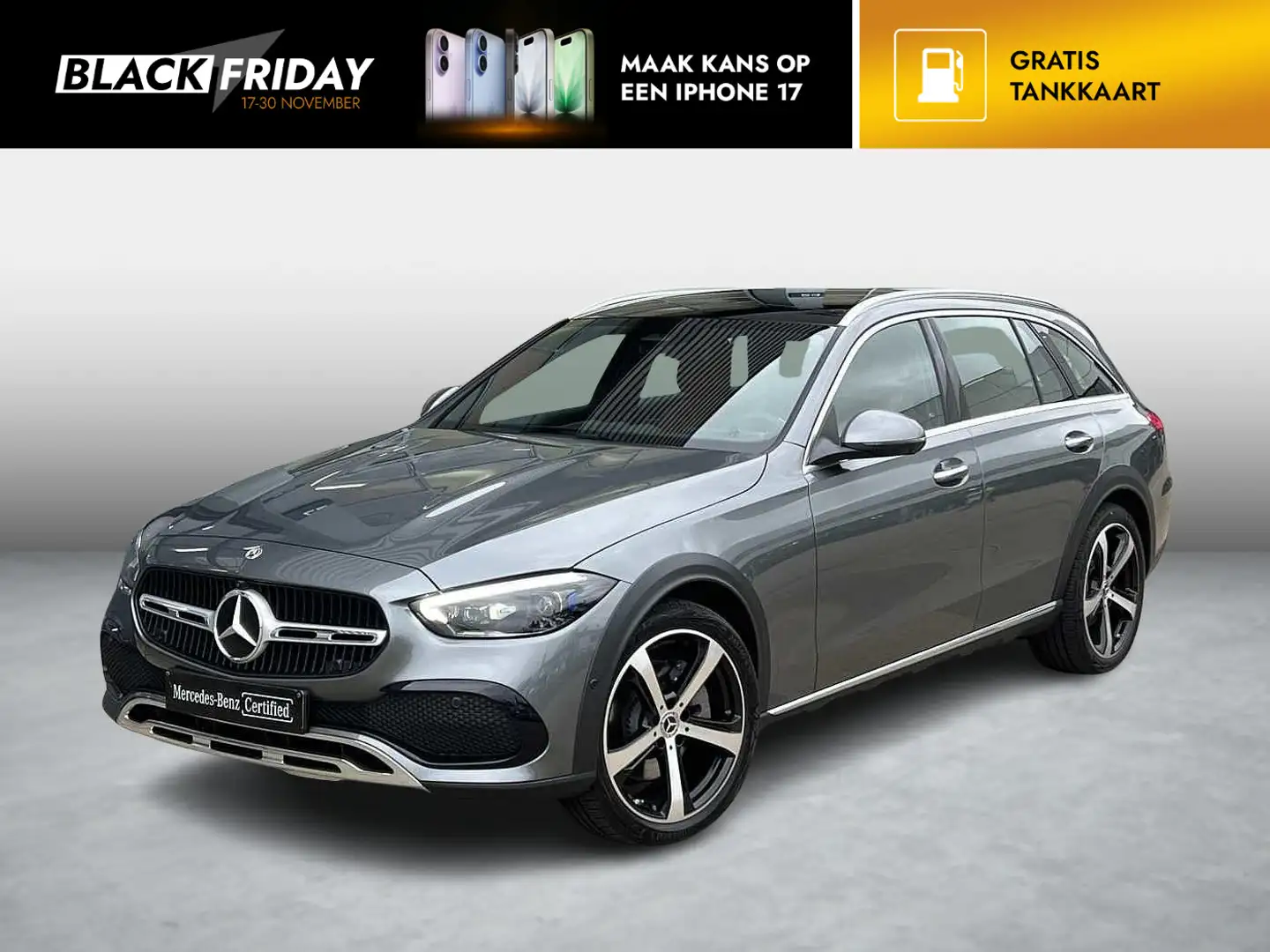 Mercedes-Benz C 220 d 4MATIC Estate All-Terrain 36m garantie Gris - 1