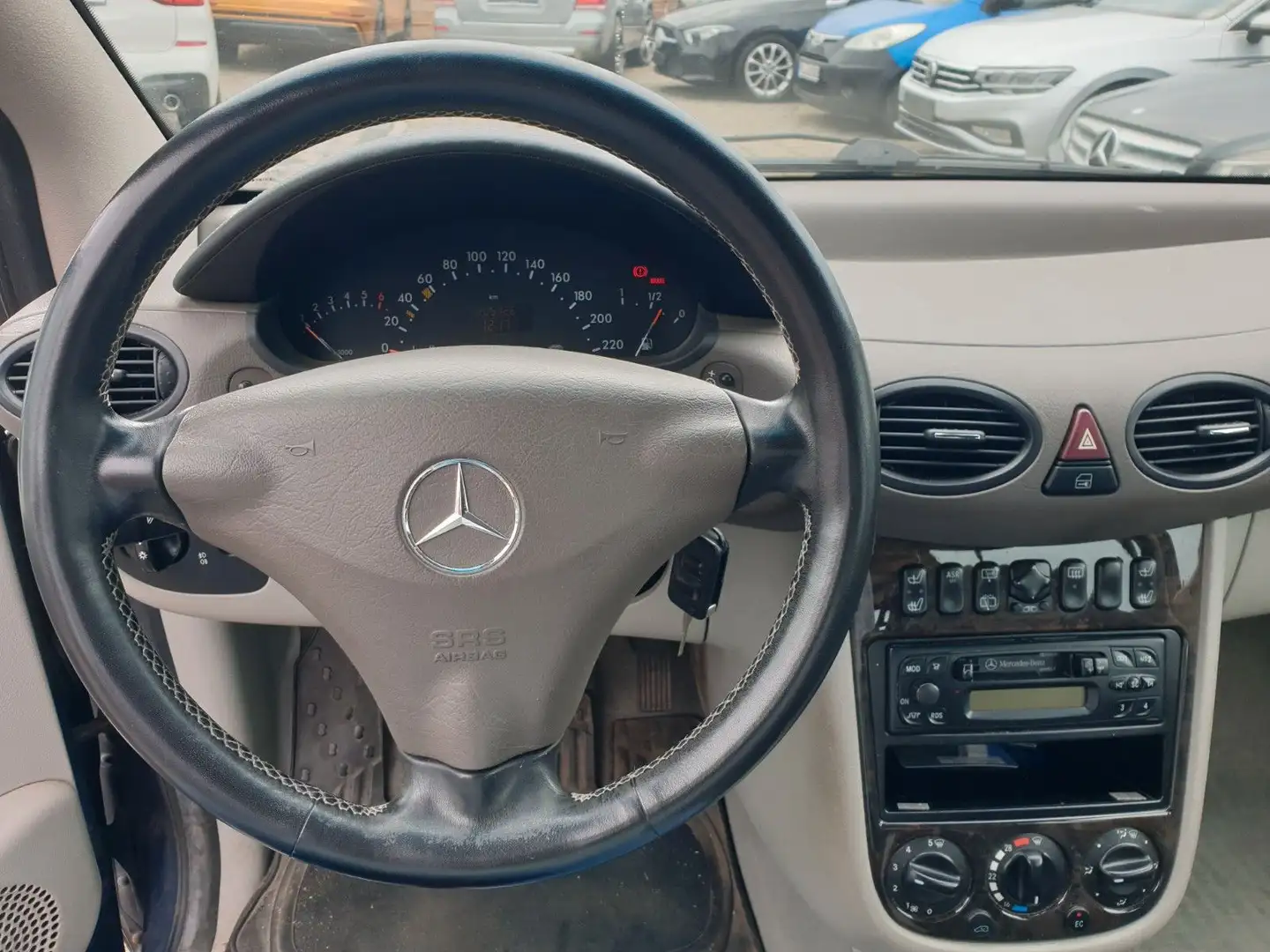 Mercedes-Benz A 140 ELEGANCE*Klima*Leder-Alcantara Bleu - 2