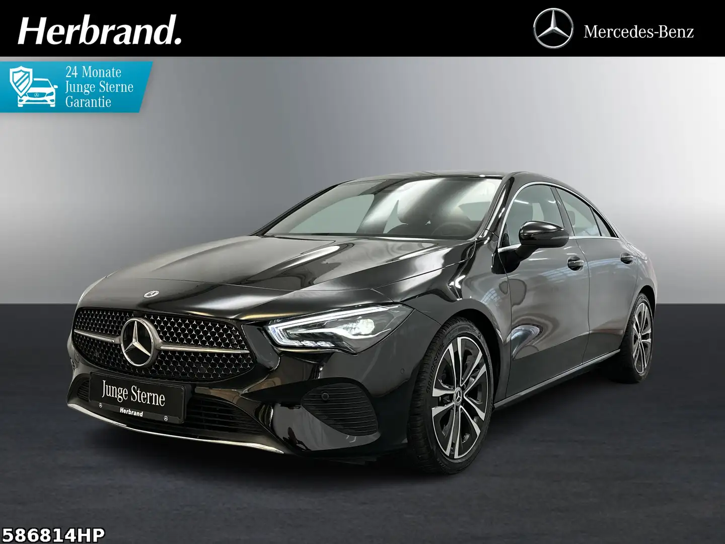 Mercedes-Benz CLA 200 Coupe Progressive  DISTRONIC Rückfahrk. Zwart - 1