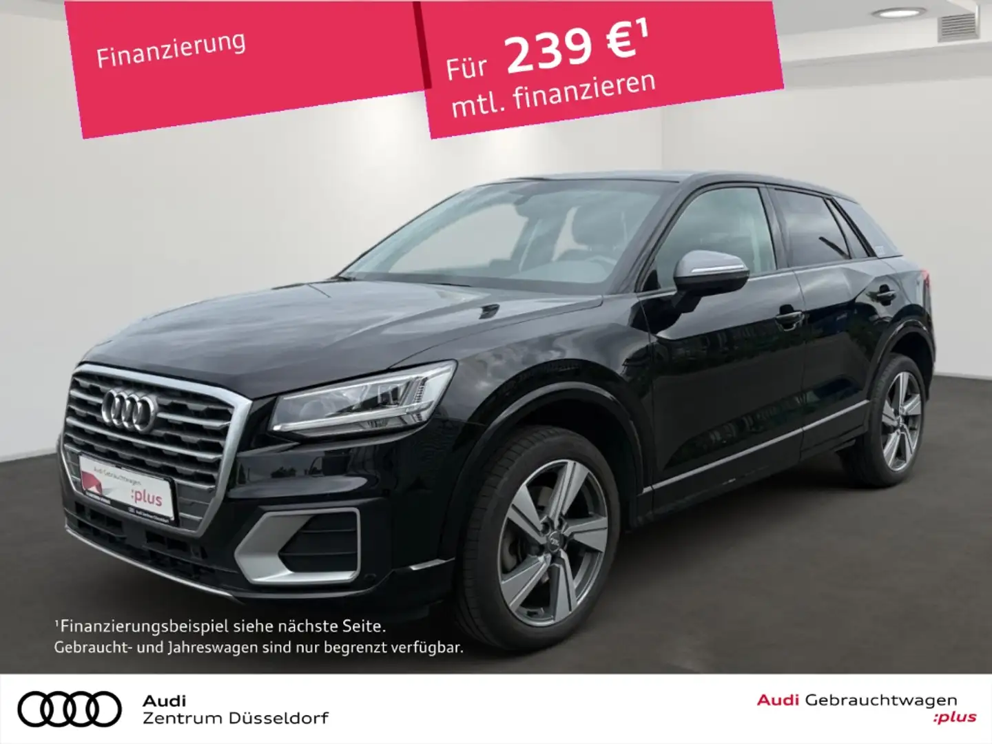 Audi Q2 35 TDI sport AHK PDC MMI LED CARBON Negro - 1