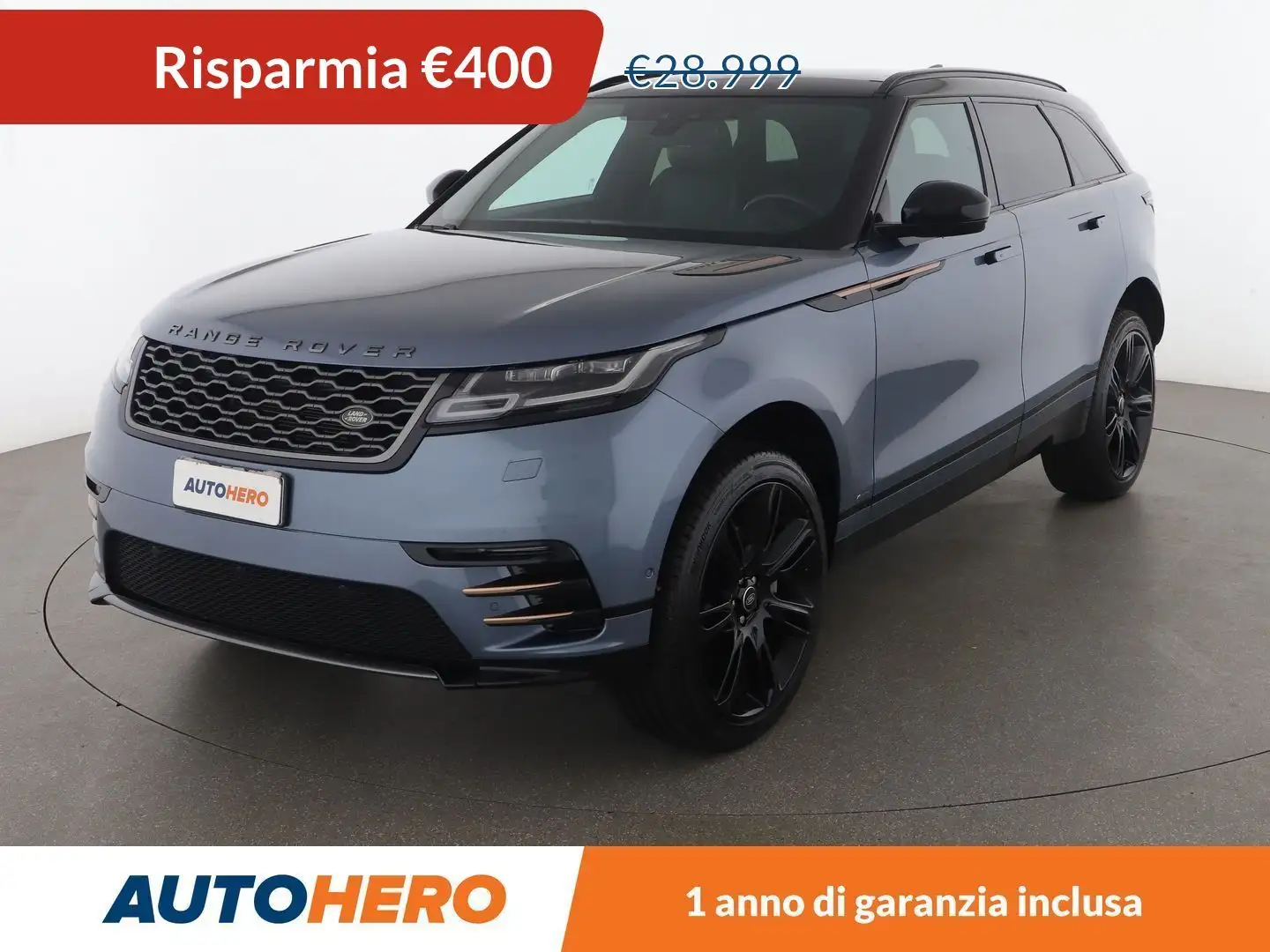 Land Rover Range Rover Velar 3.0 V6 Diesel R-Dynamic S 300 CV Gri - 1