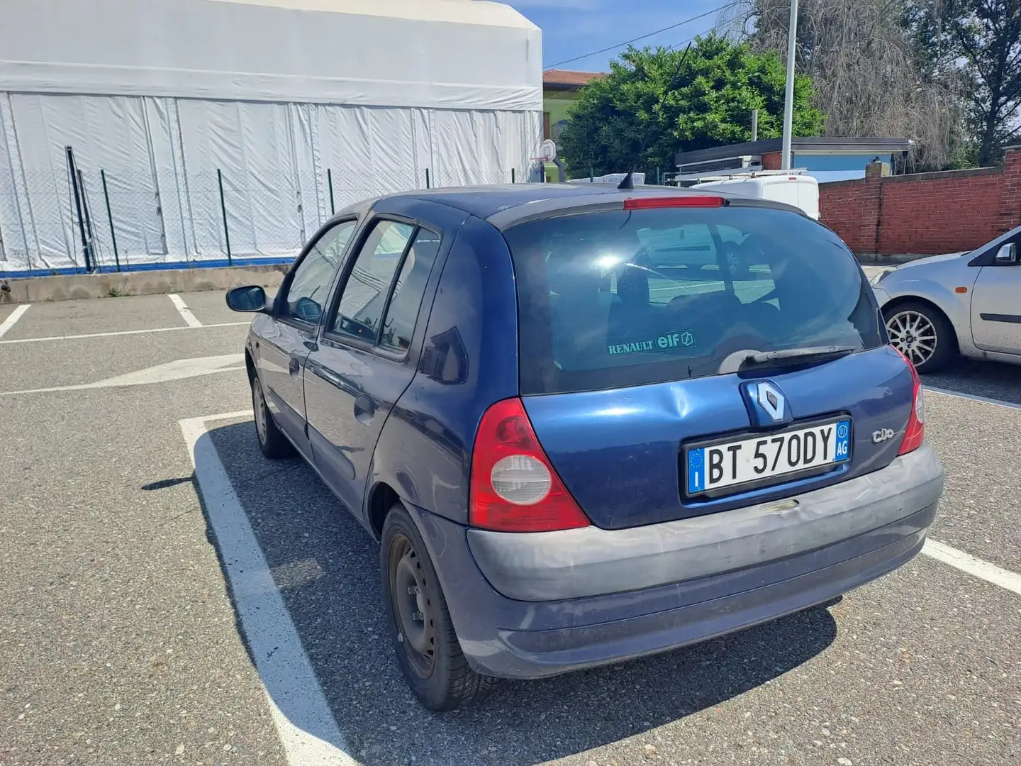 Renault Clio Clio II 2001 5p 1.2 16v Privilege Blu/Azzurro - 2