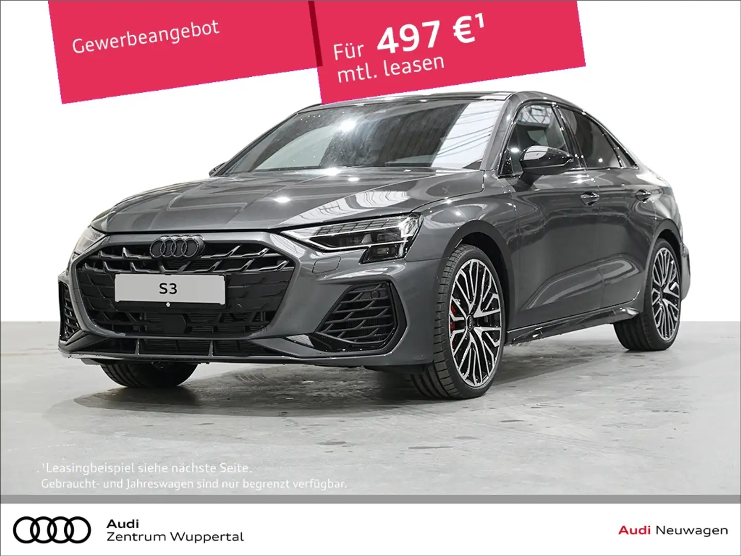 Audi S3 LIMOUSINE HUD Panorama Navi digitales Cockpit Mass Gris - 1