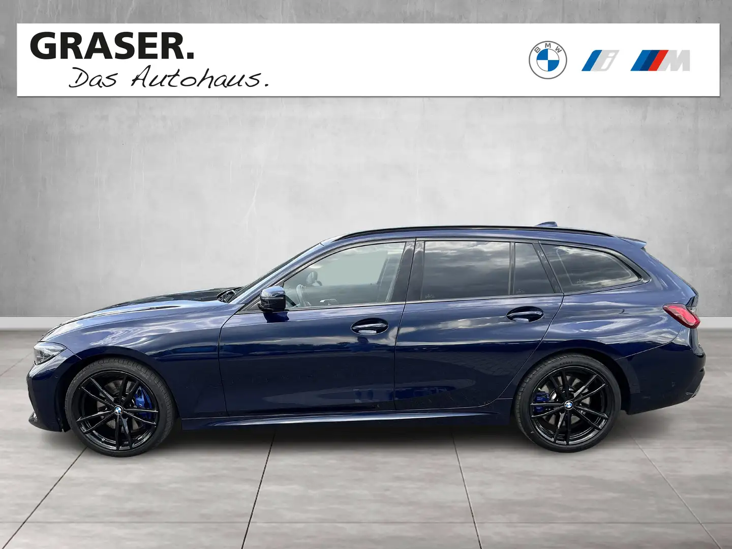 BMW 340 M340i xDrive Touring Head-Up HiFi DAB WLAN RFK Синій - 2
