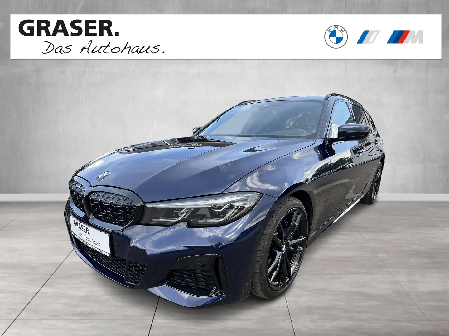 BMW 340 M340i xDrive Touring Head-Up HiFi DAB WLAN RFK Синій - 1