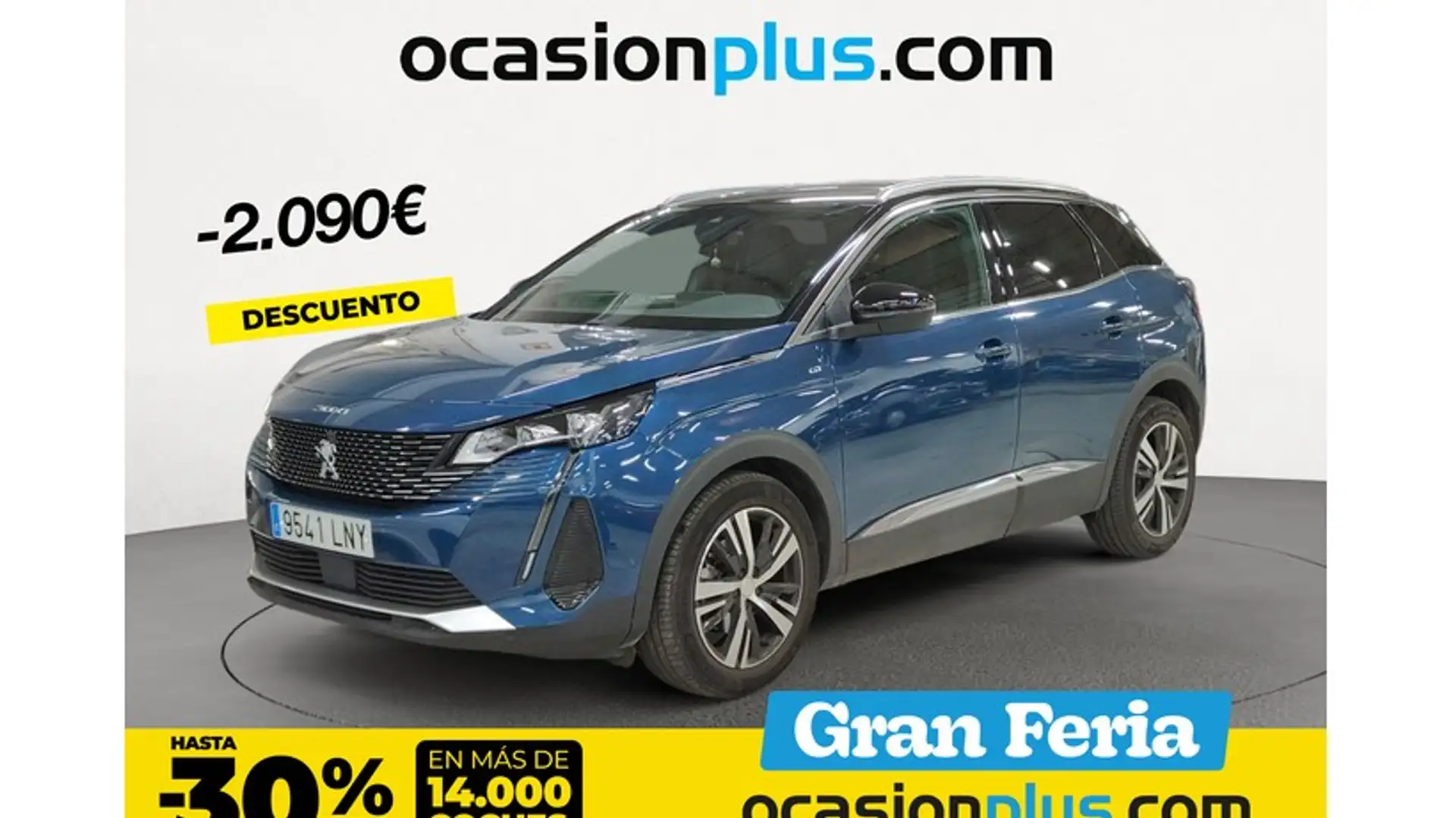 Peugeot 3008 1.6HDI Style 115 Azul - 1