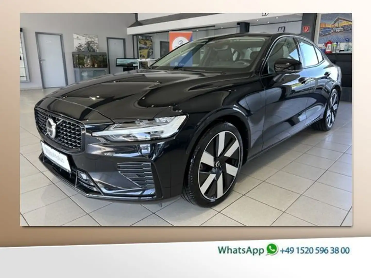 Volvo S60 T8 Ultimate Dark Recharge AWD HeadUp 360° Noir - 1