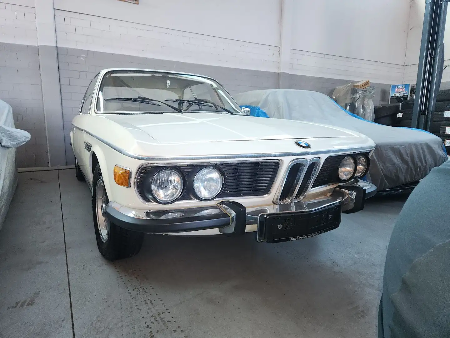 BMW 2800cs/Leder Oldtimer /Automatik/Elk.Fensterhebe Alb - 2