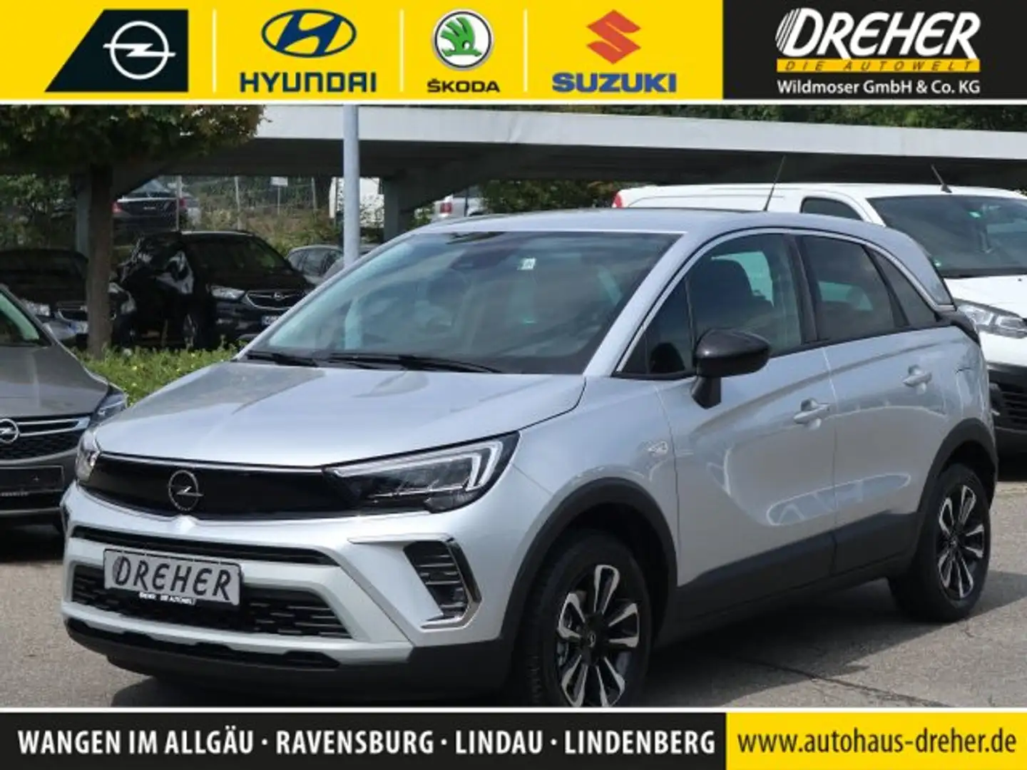 Opel Crossland Crossland Elegance Paket Komfort-Paket/NAVI/37% Na Stříbrná - 1
