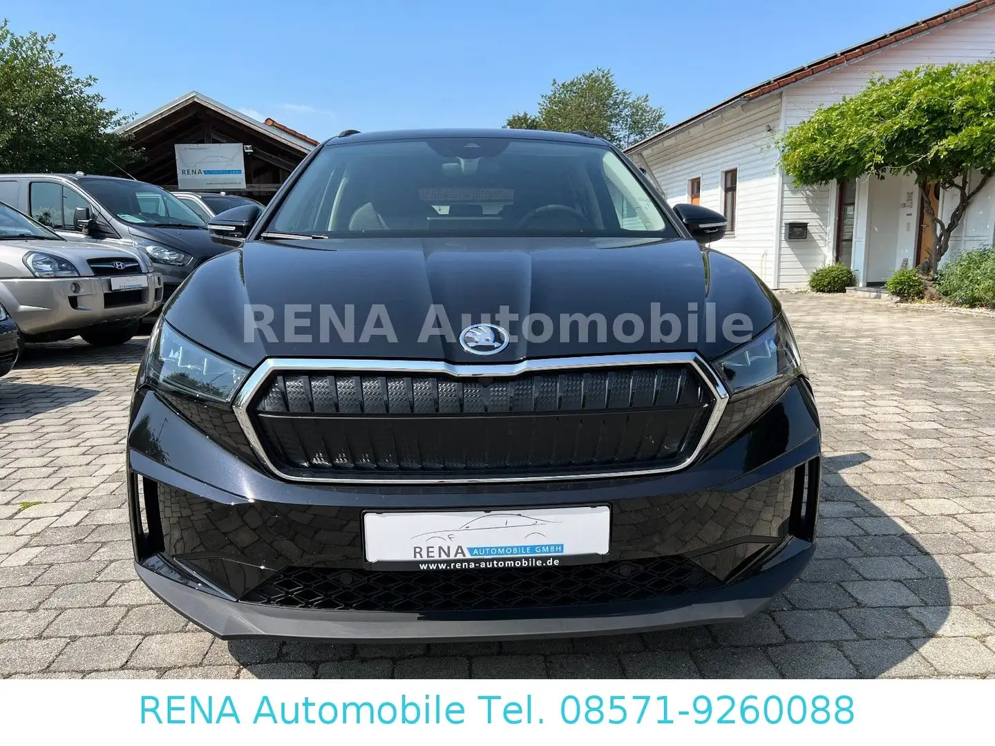 Skoda Enyaq iV 60 Clever Loft Teilleder*5 J. Garantie* Negro - 2