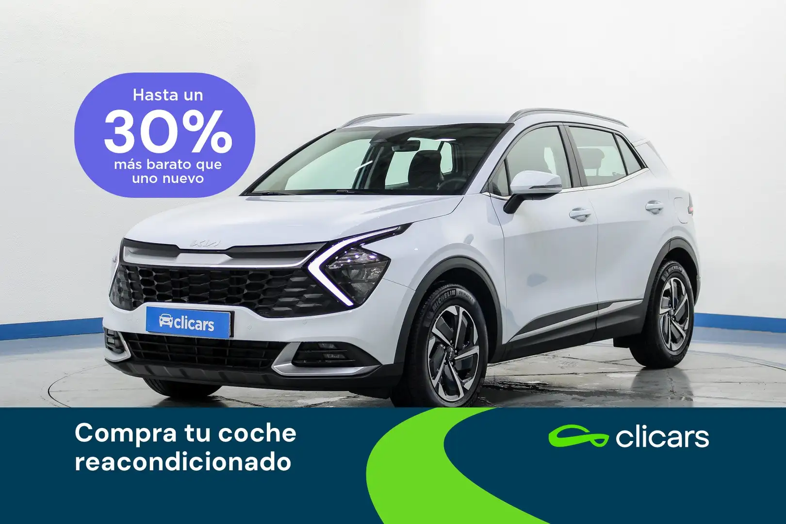 Kia Sportage 1.6 T-GDi MHEV Drive 150 Blanco - 1