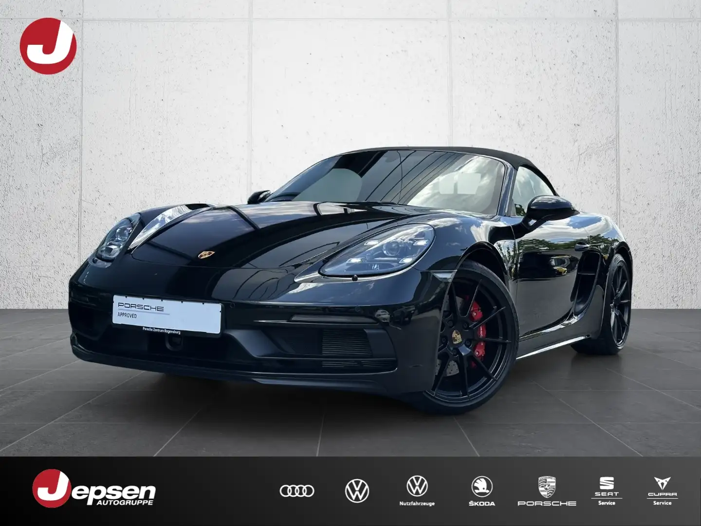 Porsche Boxster GTS 4.0 718 BOSE GT-Sportlenkrad Černá - 1