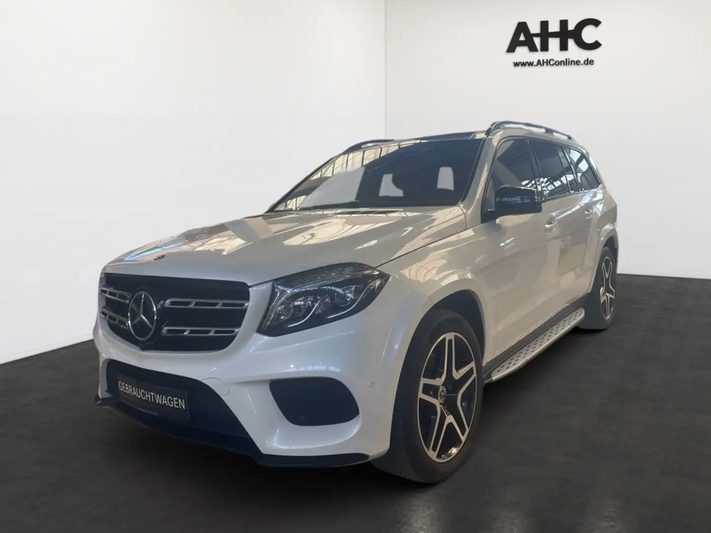 Mercedes-Benz GLS 500 4M AMG Night AHK Distr.+ Pano 360° 4xSHZ Weiß - 1
