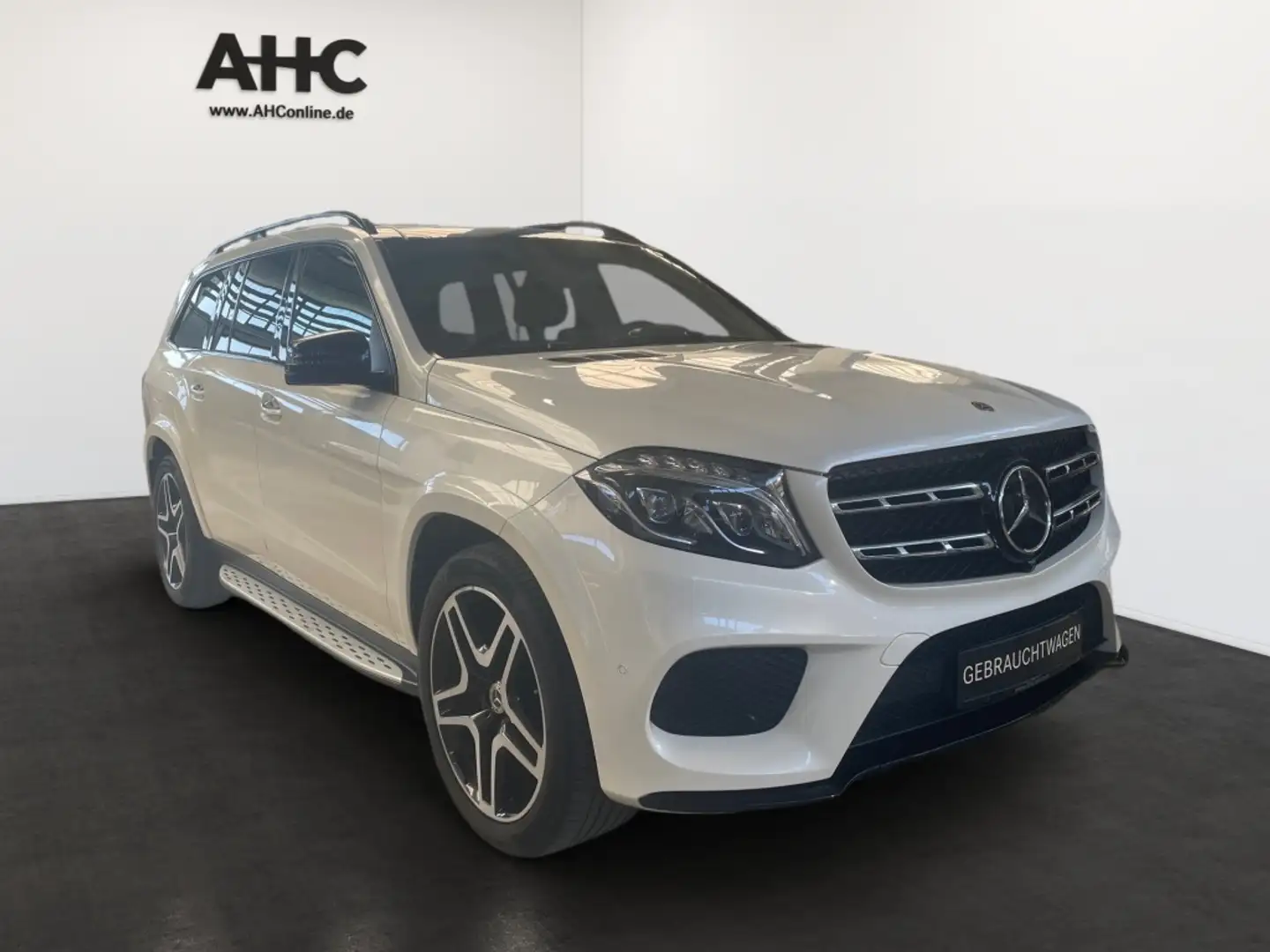 Mercedes-Benz GLS 500 4M AMG Night AHK Distr.+ Pano 360° 4xSHZ Weiß - 2