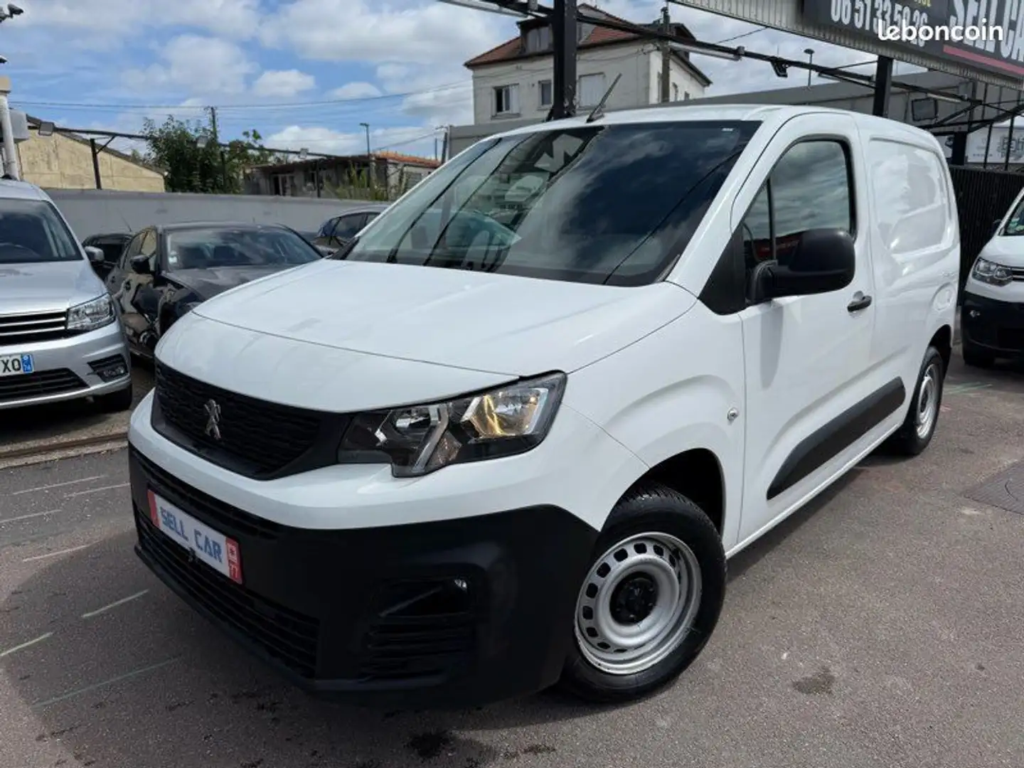 Peugeot Partner 1.5 bluehdi Premium GPS 8125 HT Weiß - 1