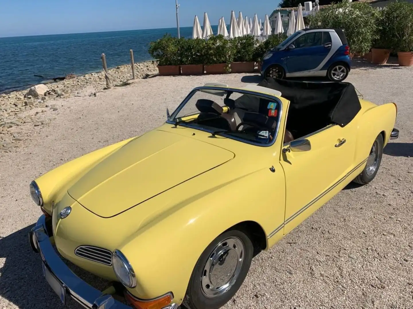 Volkswagen Karmann Ghia 1600 TYP 14 Jaune - 2