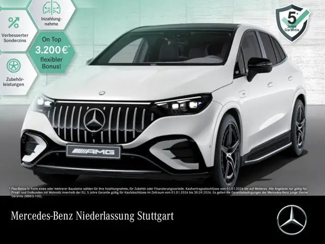 Mercedes-Benz EQE 43 4M NIGHT+PANO+360+AHK+BURMESTER+KEYLESS