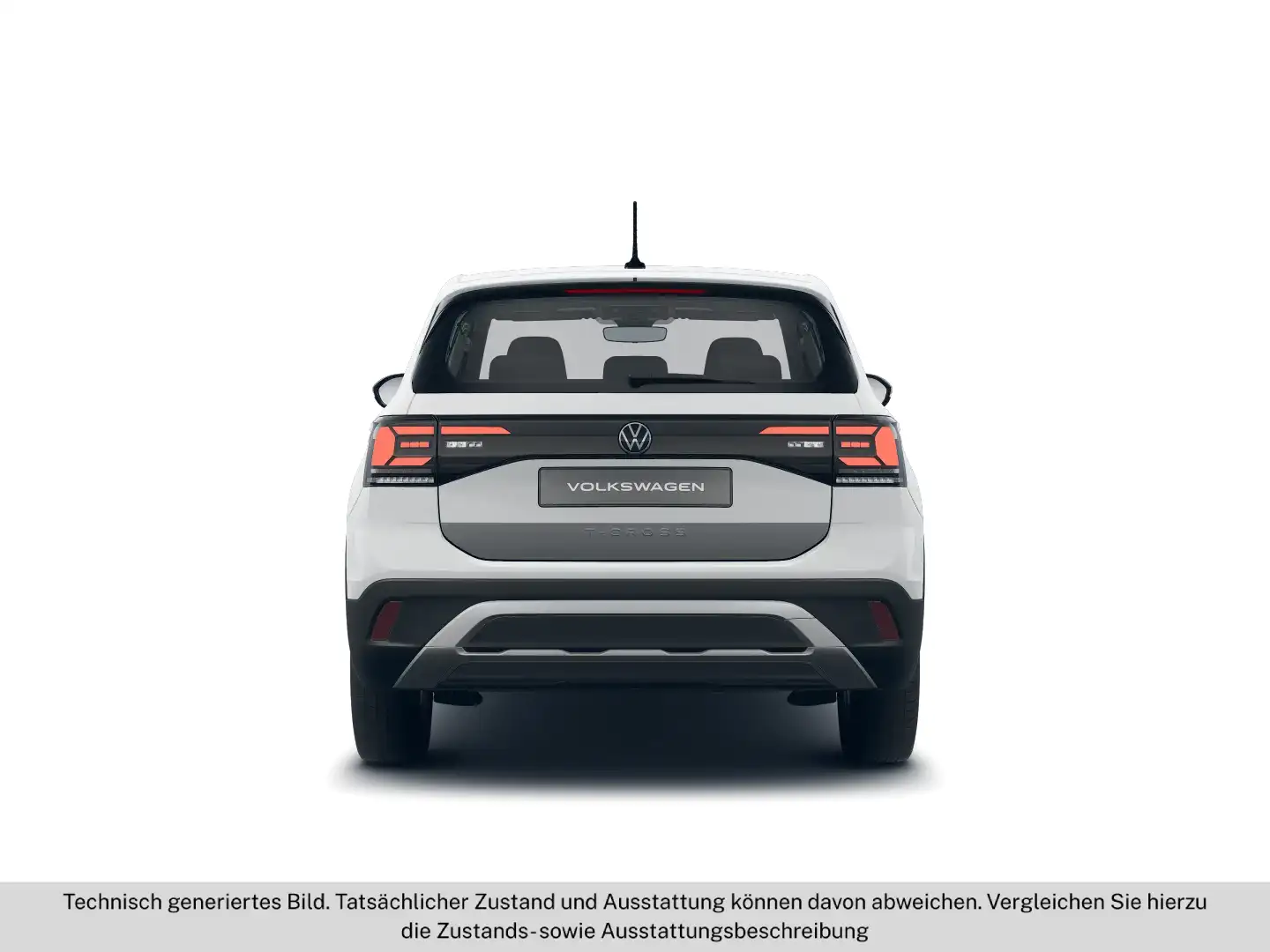 Volkswagen T-Cross 4Me TSI Weiß - 2