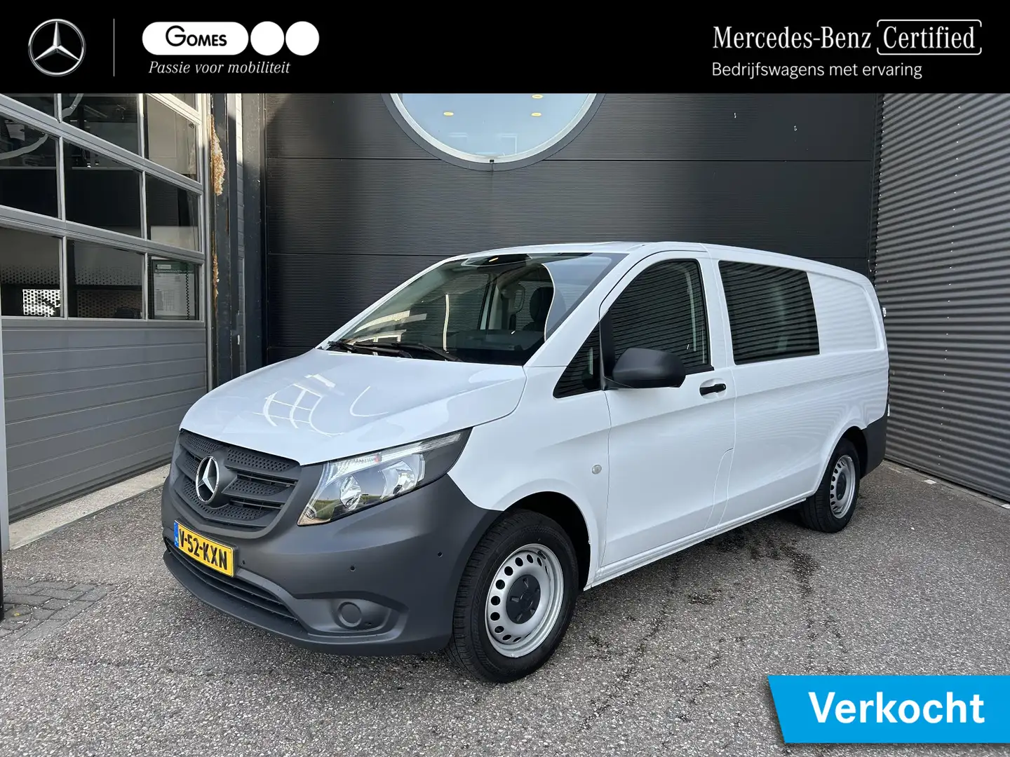 Mercedes-Benz Vito 110 CDI Dubbele Cabine L2 | Vito BPM-vrij kopen in Wit - 1